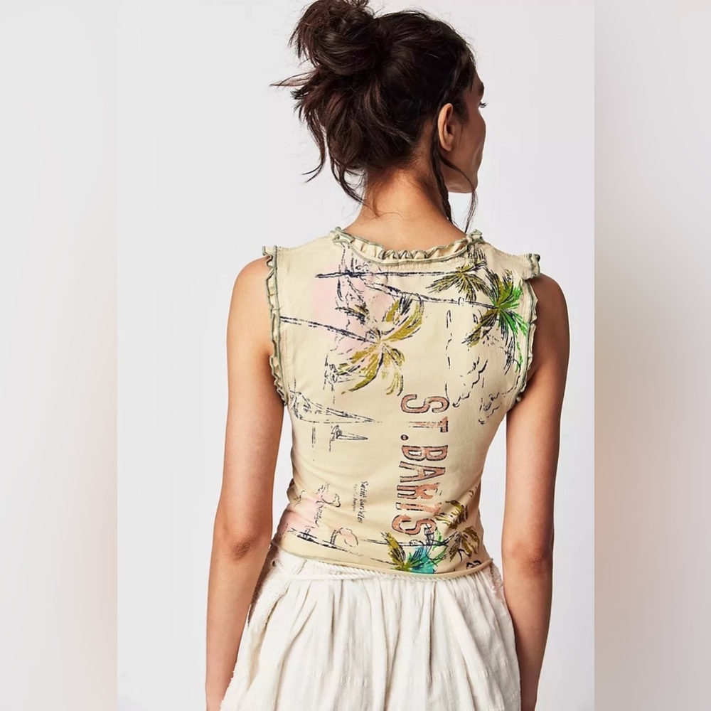 FREE PEOPLE St. Bart Top (RARE) - Picture 5 of 7